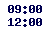 09.00-12.00,  