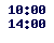 10.00-14.00,  