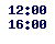 12.00-16.00,  