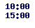 10.00-15.00,  