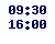 09.30-16.00,  