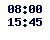 08.00-15.45,  