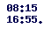 08.15-16.55,  
