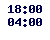 18.00-04.00,  