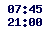 07.45-21.00