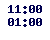 11.00-01.00,  