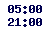 05.00-21.00