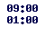 09.00-01.00,  