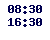 08.30-16.30, перерыв 12.00-12.45 08.30-16.30, перерыв 12.00-12.45