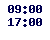 09.00-17.00,  12.45-13.30